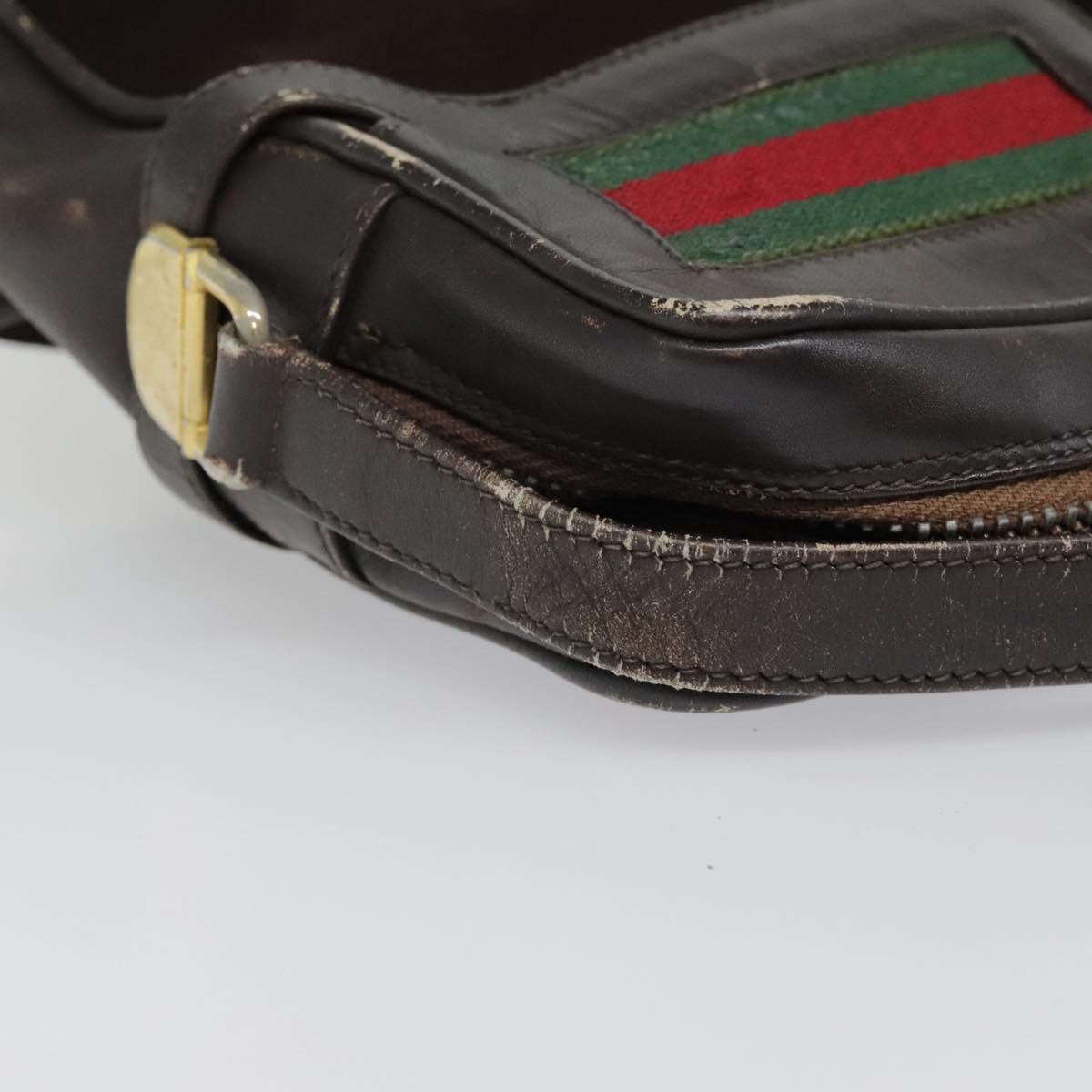 Gucci Sherry Brown Suede Shoulder Bag (Pre-Owned) Size ONE SIZE - 19 Thumbnail