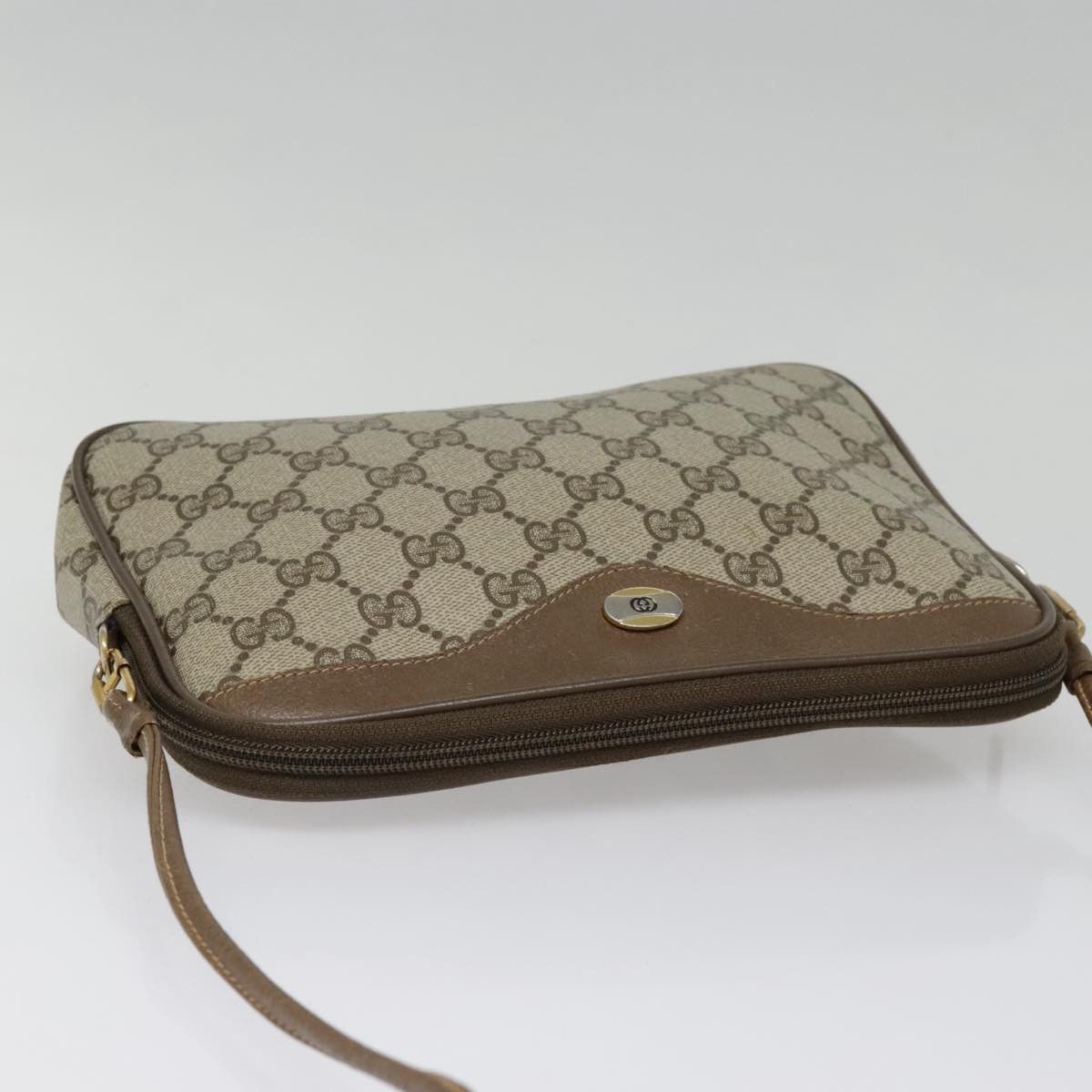 Gucci Beige Canvas Shoulder Bag (Pre-Owned) Size ONE SIZE - 17 Thumbnail