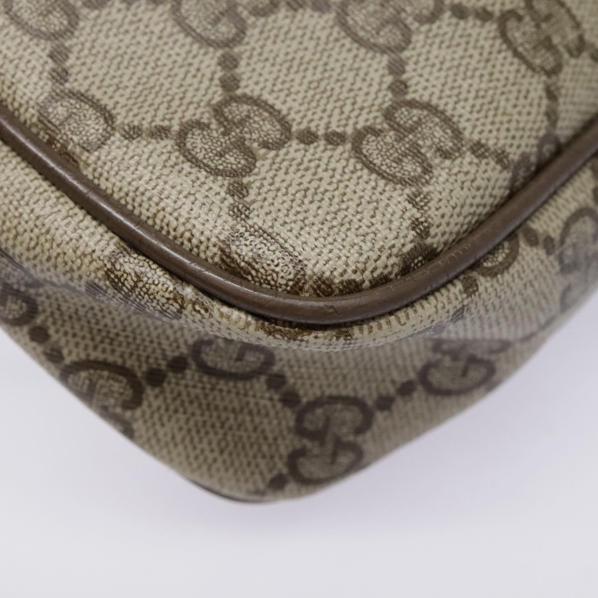 Gucci Beige Canvas Shoulder Bag (Pre-Owned) Size ONE SIZE - 9 Thumbnail