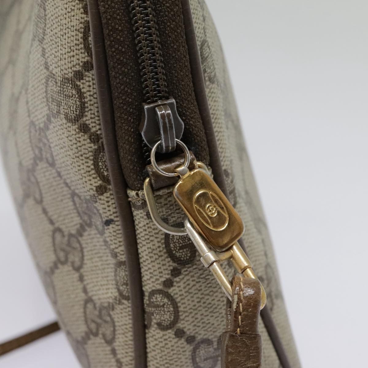 Gucci Beige Canvas Shoulder Bag (Pre-Owned) Size ONE SIZE - 11 Thumbnail