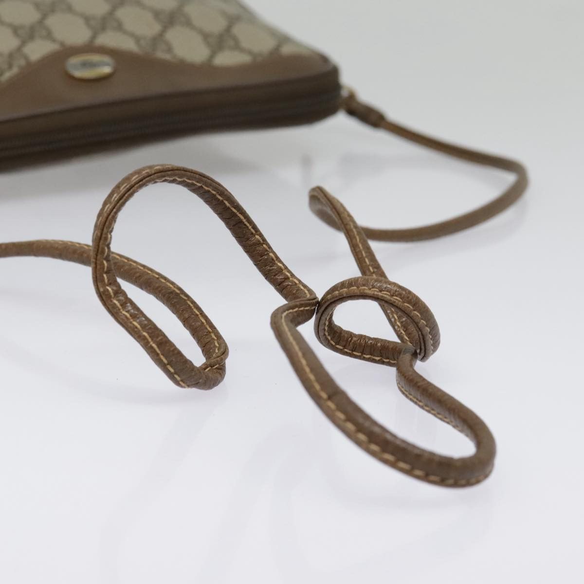 Gucci Beige Canvas Shoulder Bag (Pre-Owned) Size ONE SIZE - 6 Thumbnail