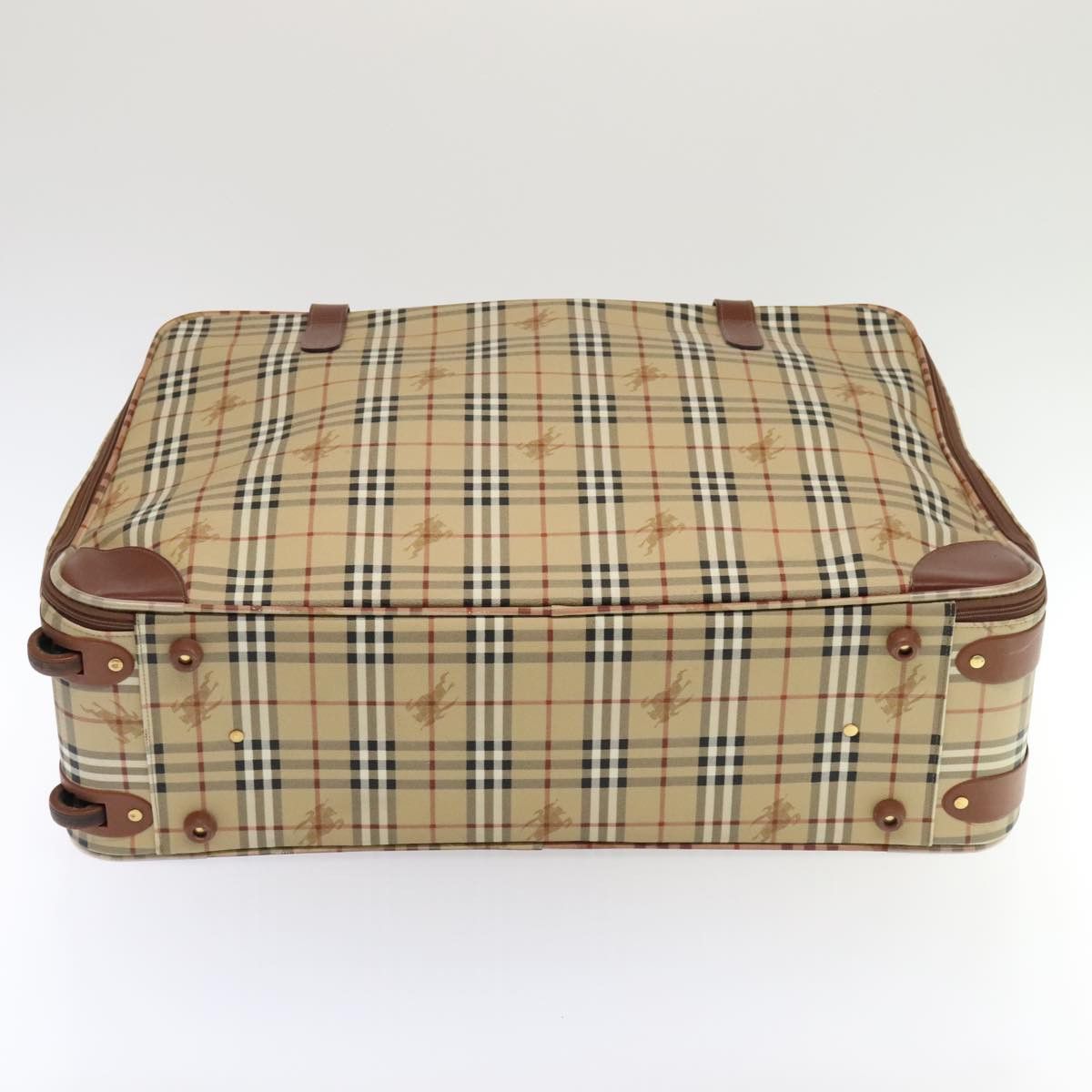 Burberry Nova Check Beige Canvas Travel Bag (Pre-Owned) Size ONE SIZE - 17 Thumbnail