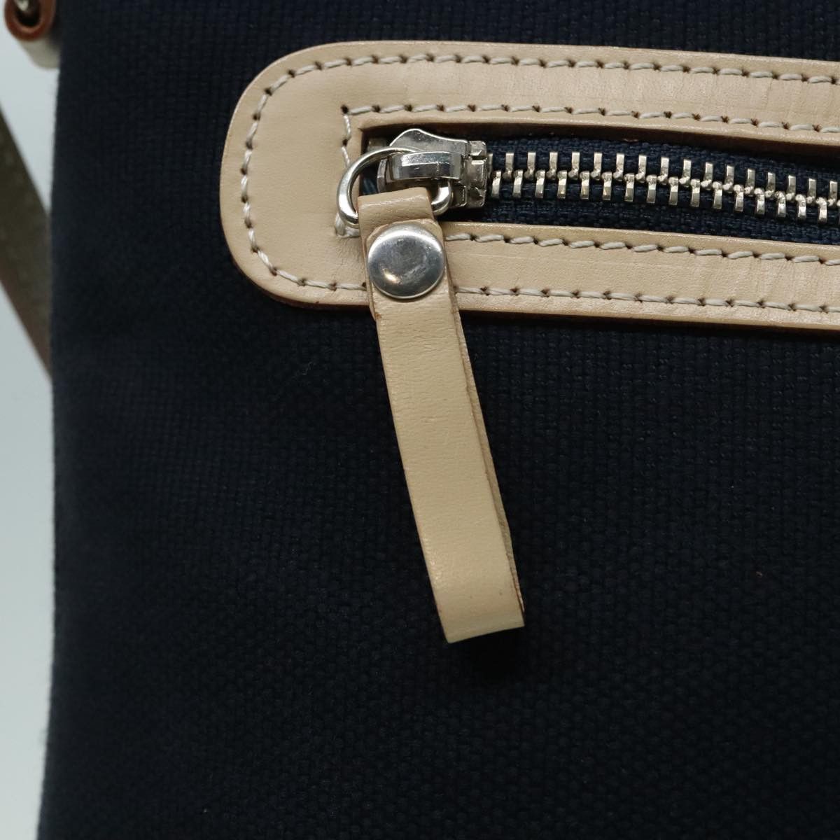 Burberry Nova Check Navy Canvas Shoulder Bag (Pre-Owned) Size ONE SIZE - 12 Thumbnail