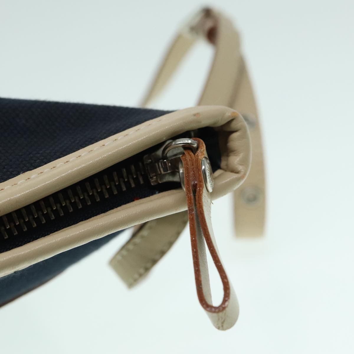 Burberry Nova Check Navy Canvas Shoulder Bag (Pre-Owned) Size ONE SIZE - 11 Thumbnail