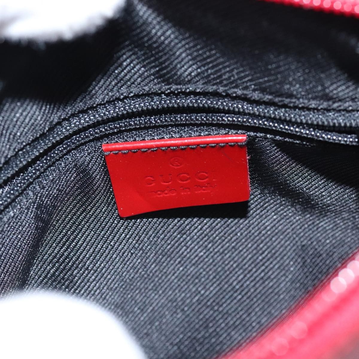 Gucci Pequin Red Canvas Handbag (Pre-Owned) Size ONE SIZE - 13 Thumbnail