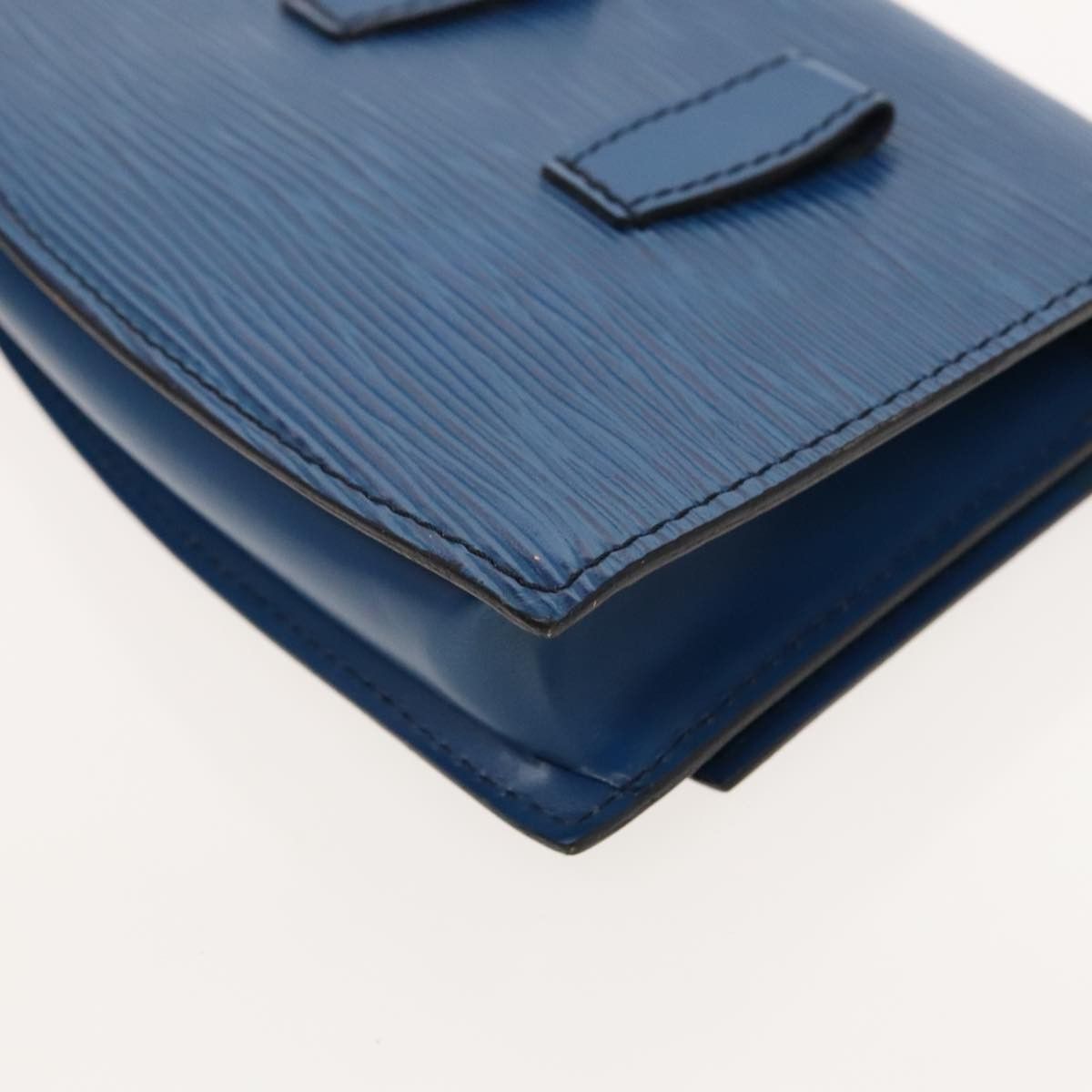 Louis Vuitton Blue Leather Clutch Bag (Pre-Owned) Size ONE SIZE - 7 Thumbnail