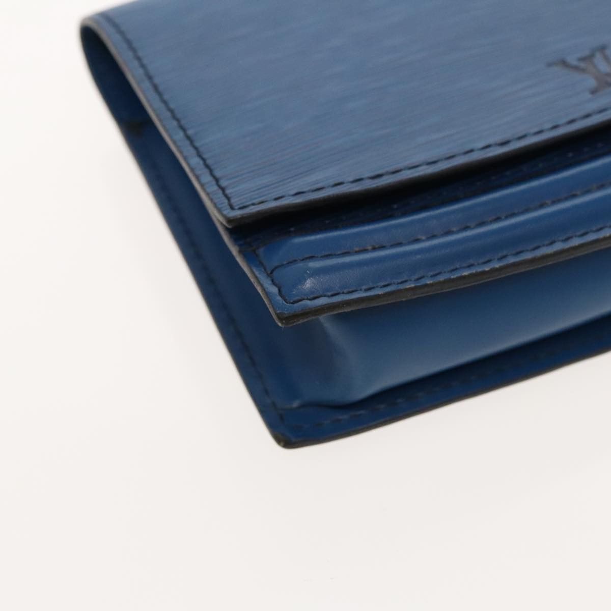 Louis Vuitton Blue Leather Clutch Bag (Pre-Owned) Size ONE SIZE - 6 Thumbnail
