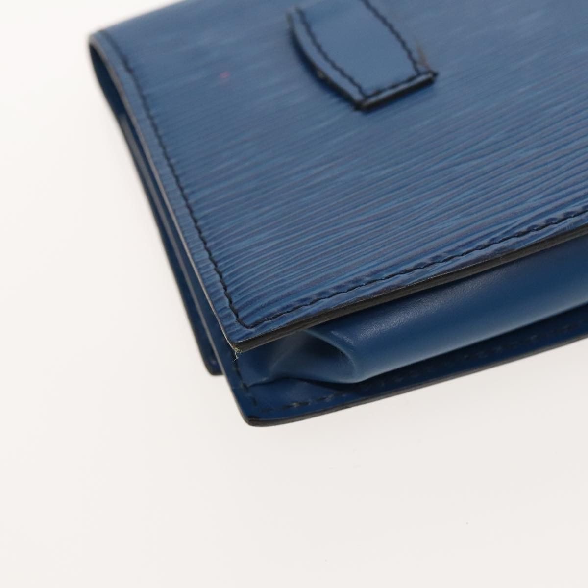 Louis Vuitton Blue Leather Clutch Bag (Pre-Owned) Size ONE SIZE - 8 Thumbnail