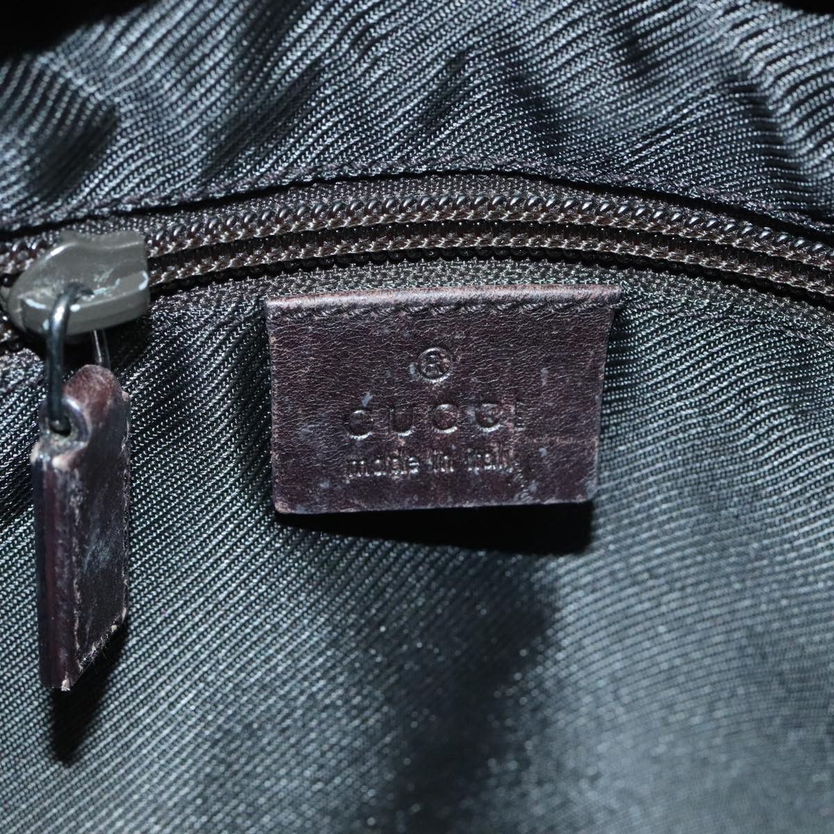 Gucci Brown Canvas Tote Bag (Pre-Owned) Size ONE SIZE - 14 Thumbnail