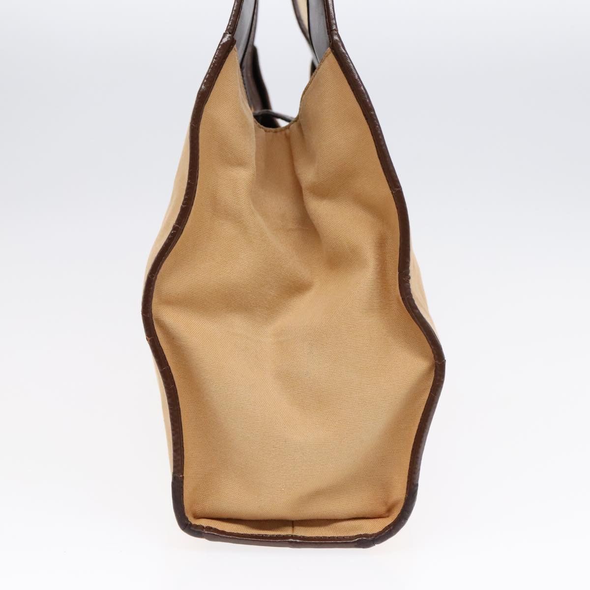 Gucci Jackie Beige Canvas Shoulder Bag (Pre-Owned) Size ONE SIZE - 3 Thumbnail