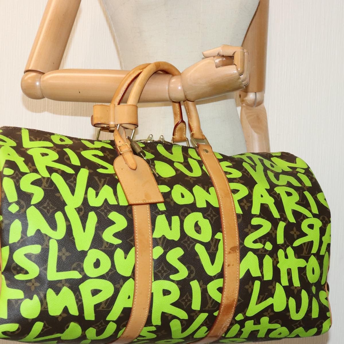 Louis Vuitton Keepall 50 Multicolour Canvas Travel Bag (Pre-Owned) Size ONE SIZE - 10 Thumbnail