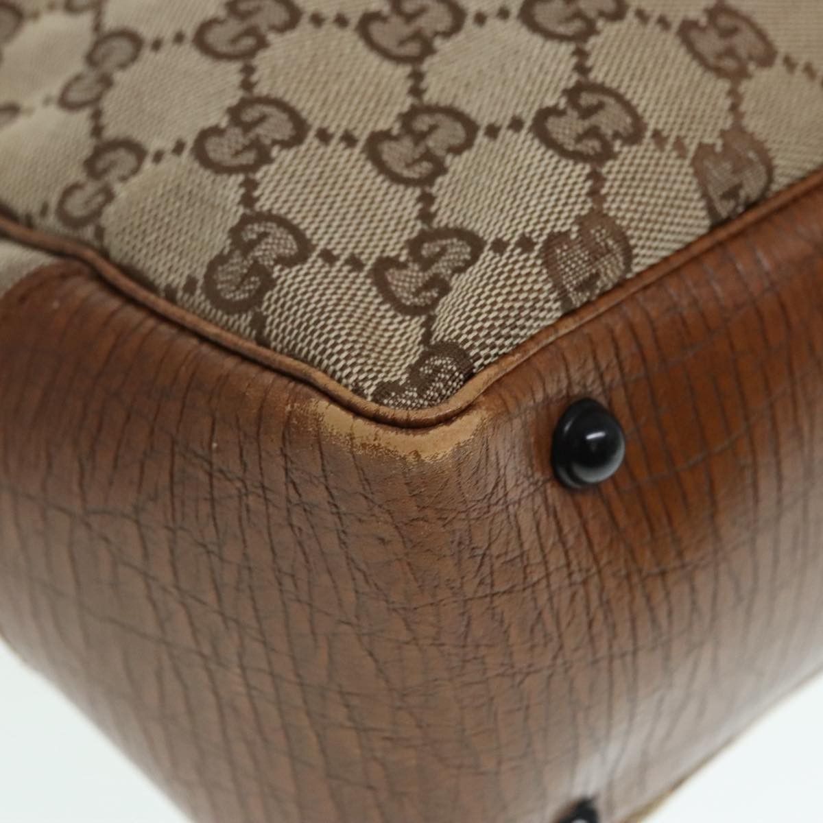 Gucci Bamboo Beige Canvas Tote Bag (Pre-Owned) Size ONE SIZE - 9 Thumbnail