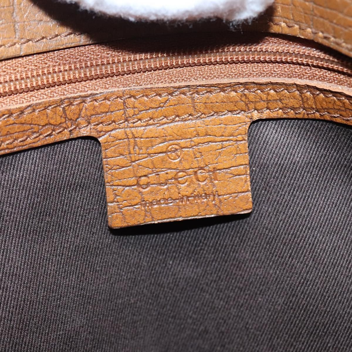 Gucci Bamboo Beige Canvas Tote Bag (Pre-Owned) Size ONE SIZE - 14 Thumbnail