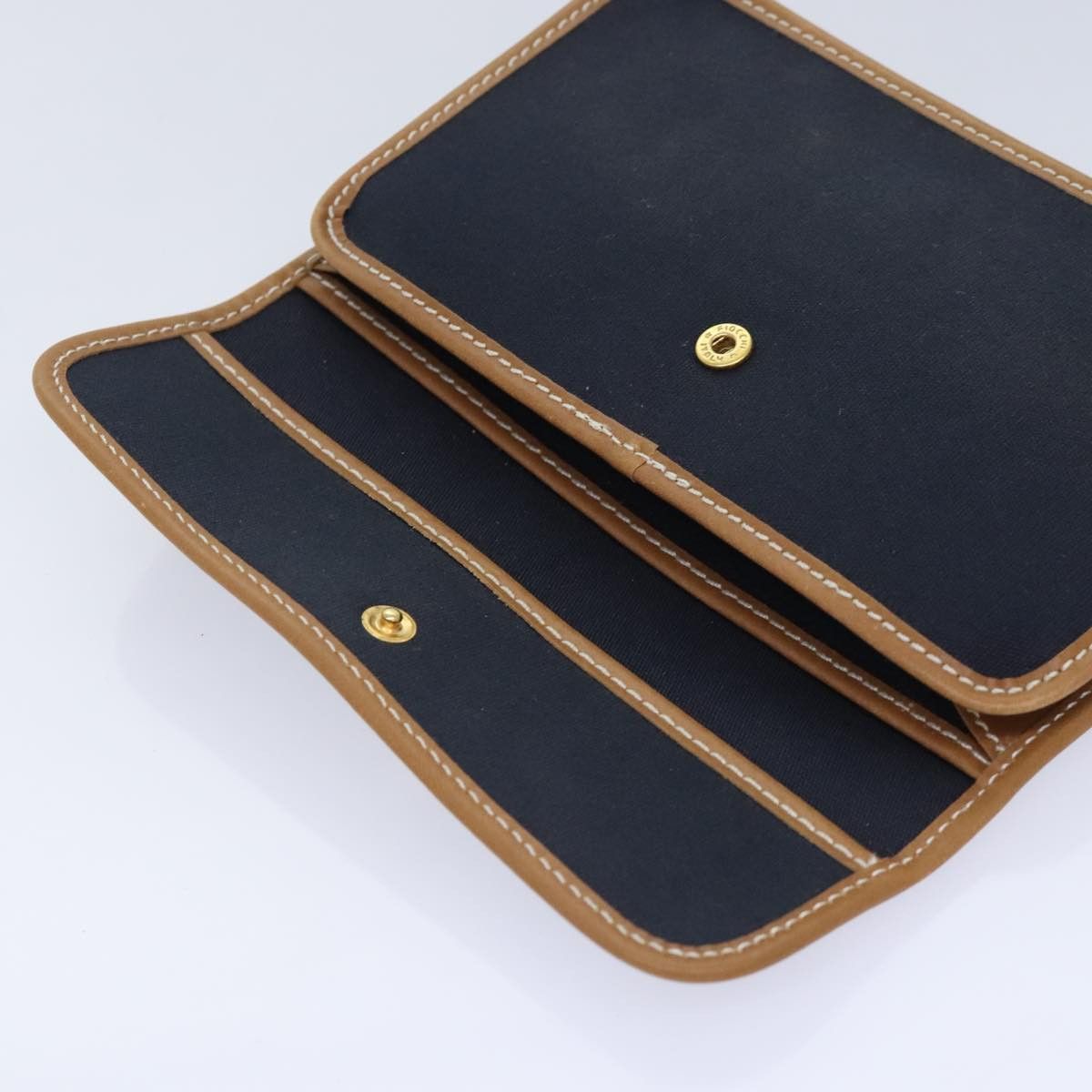 Dior Navy Canvas Clutch Bag (Pre-Owned) Size ONE SIZE - 14 Thumbnail
