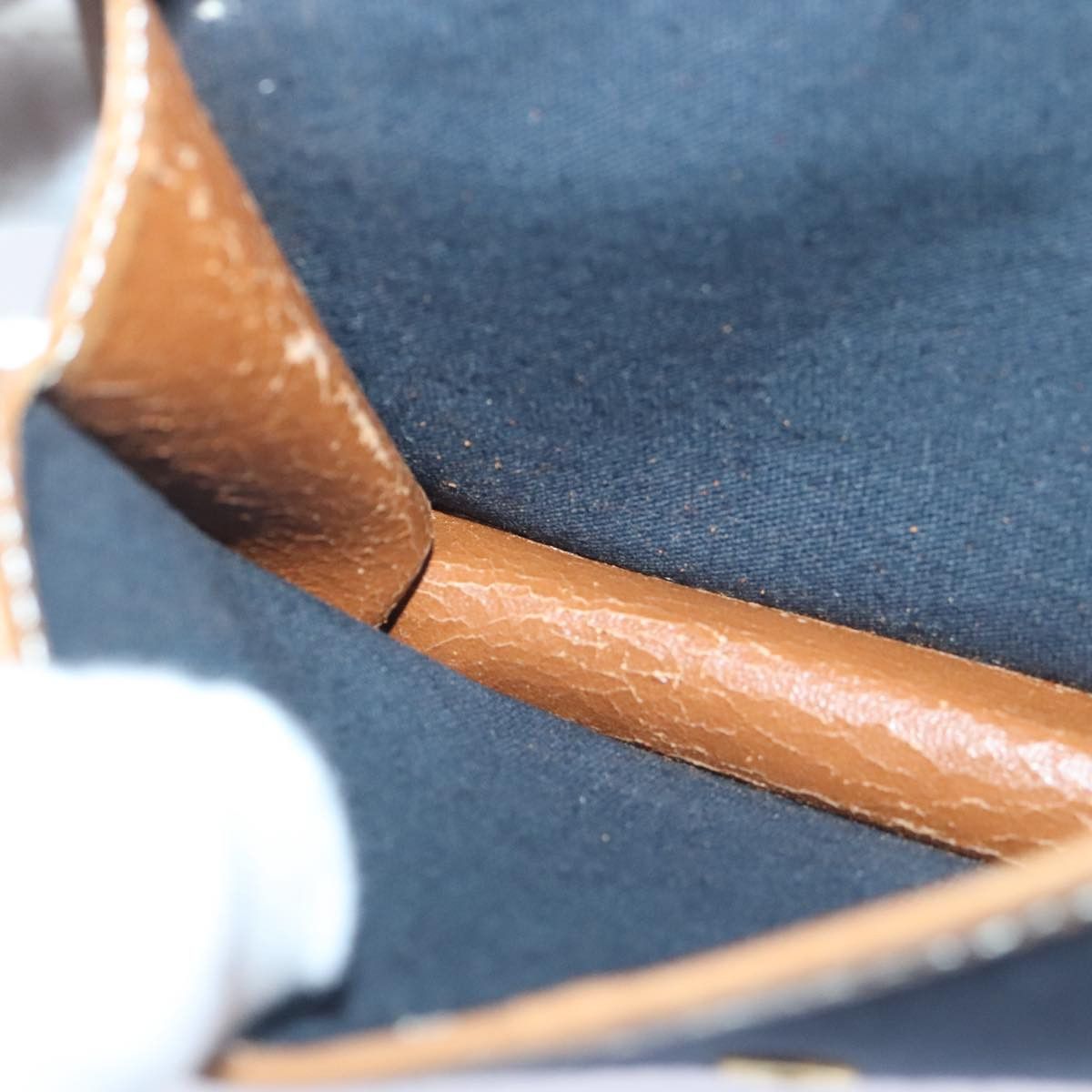 Dior Navy Canvas Clutch Bag (Pre-Owned) Size ONE SIZE - 16 Thumbnail