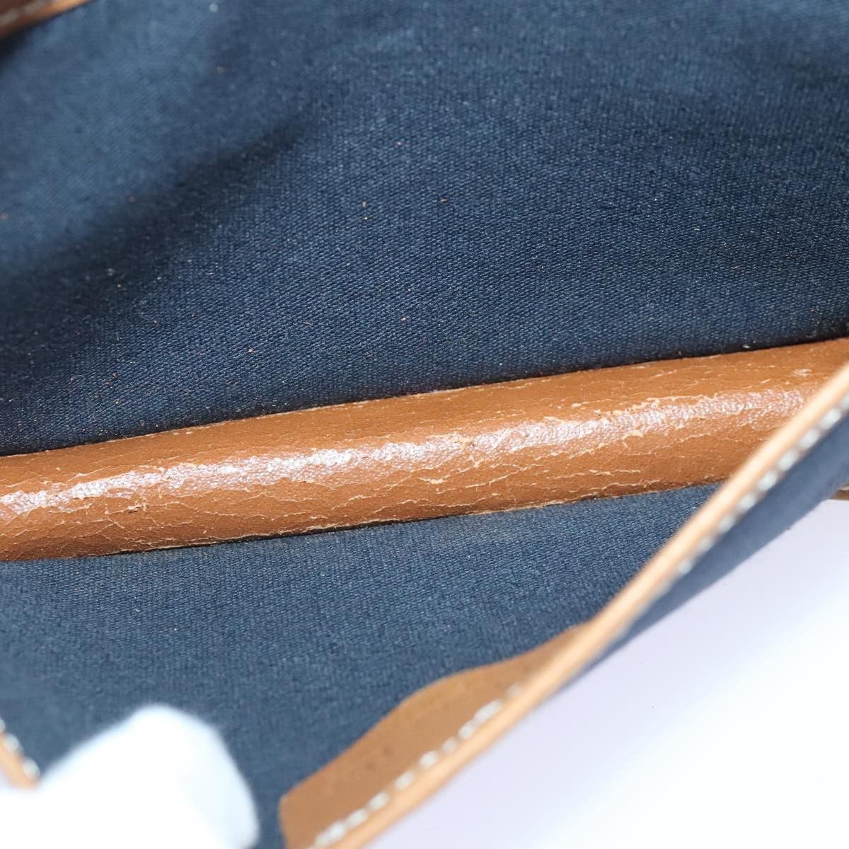 Dior Navy Canvas Clutch Bag (Pre-Owned) Size ONE SIZE - 9 Thumbnail