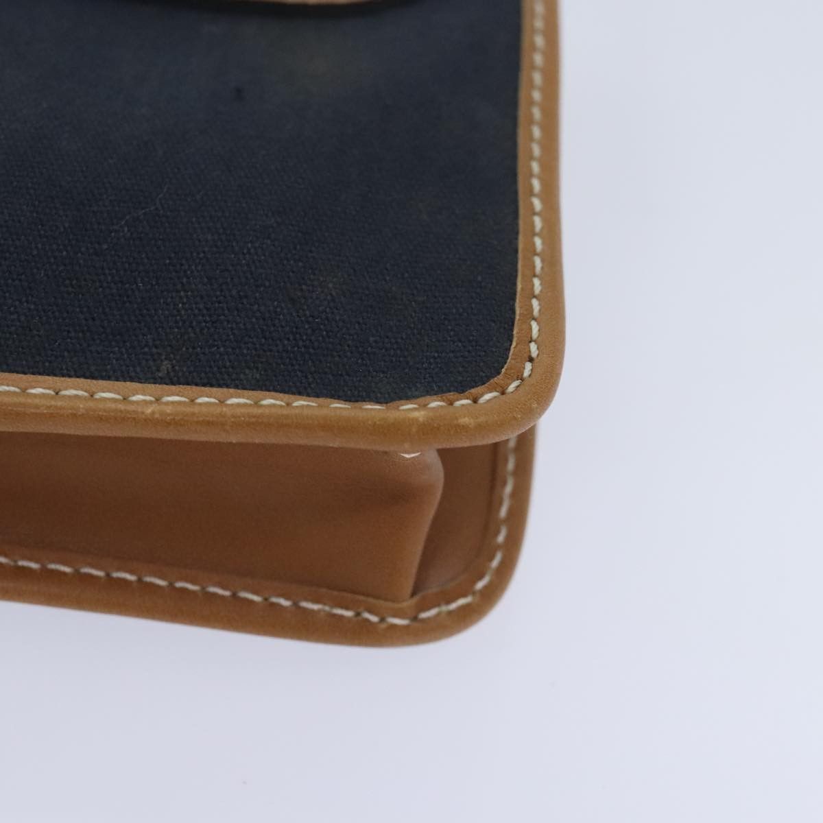 Dior Navy Canvas Clutch Bag (Pre-Owned) Size ONE SIZE - 8 Thumbnail