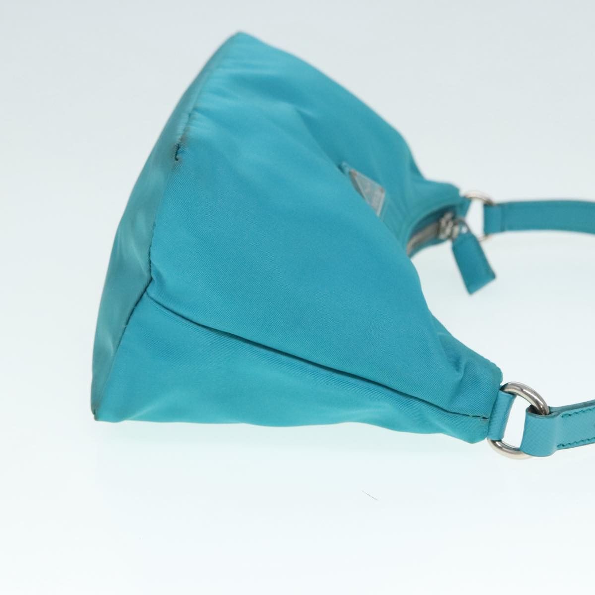 Prada Re-Nylon Blue Canvas Clutch Bag (Pre-Owned) Size ONE SIZE - 3 Thumbnail