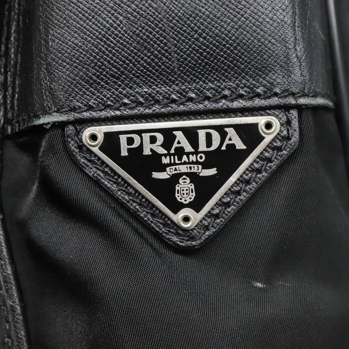 Prada Re-Nylon Black Canvas Shoulder Bag (Pre-Owned) Size ONE SIZE - 20 Thumbnail