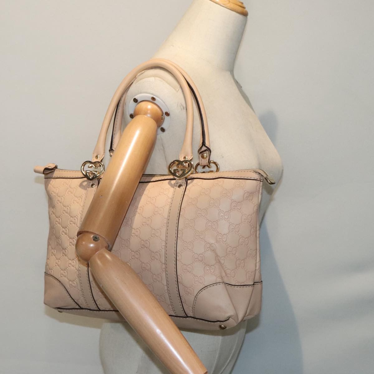 Gucci Beige Canvas Tote Bag (Pre-Owned) Size ONE SIZE - 15 Thumbnail