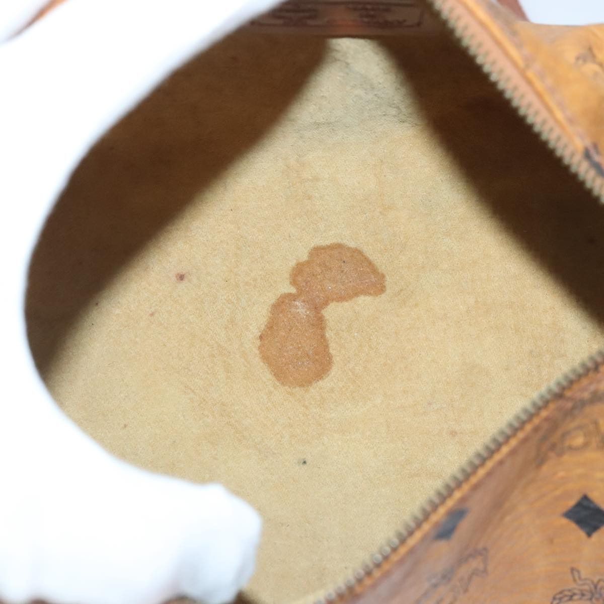 MCM Visetos Brown Canvas Shoulder Bag (Pre-Owned) Size ONE SIZE - 14 Thumbnail