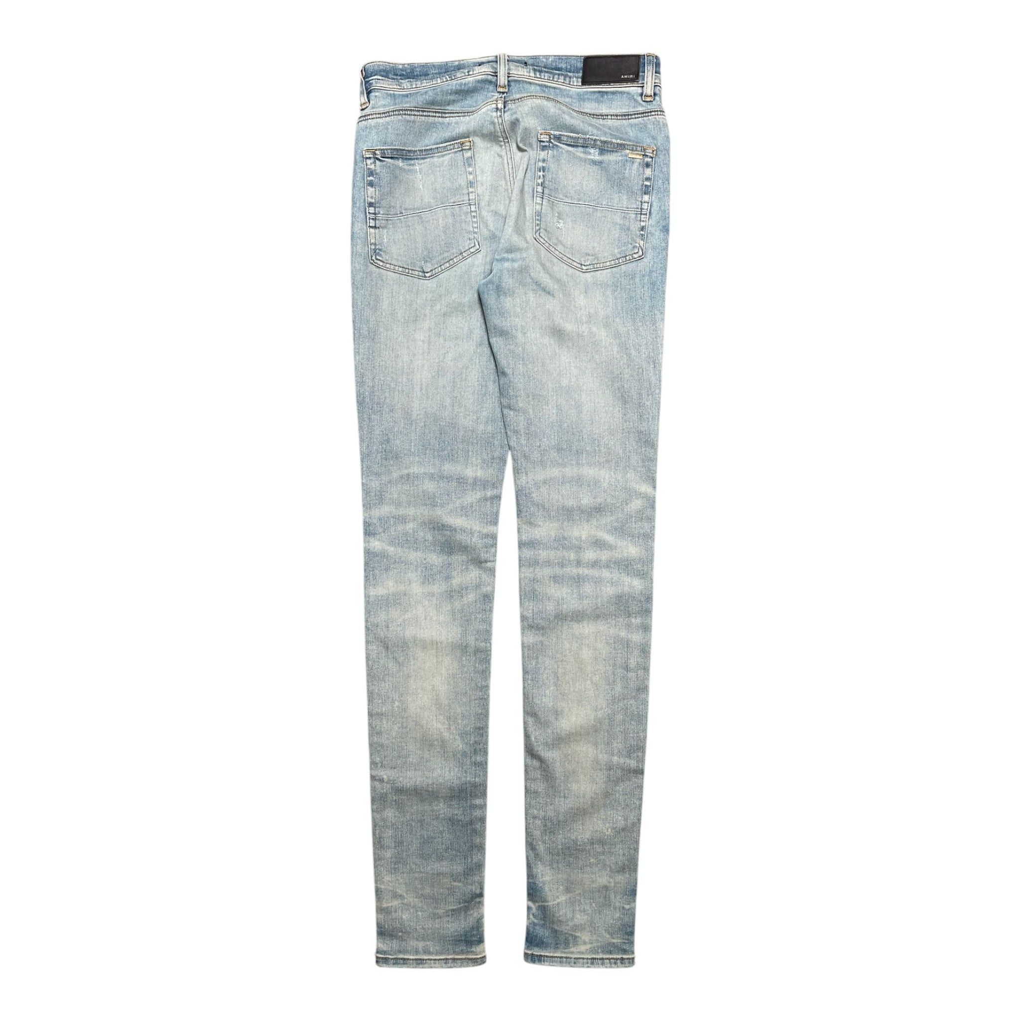 Amiri Amiri Stack Jeans Clay Indigo Size US 32 / EU 48 - 2 Thumbnail