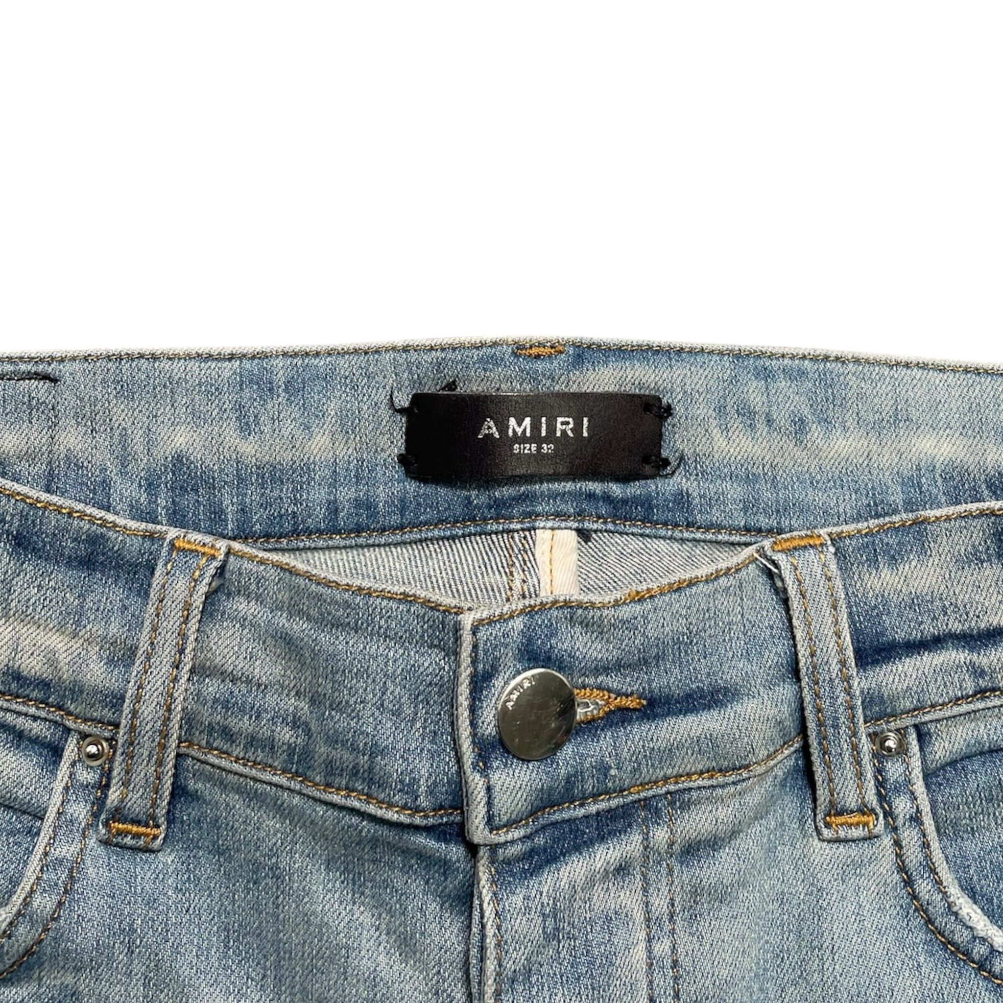 Amiri Amiri Stack Jeans Clay Indigo Size US 32 / EU 48 - 4 Thumbnail
