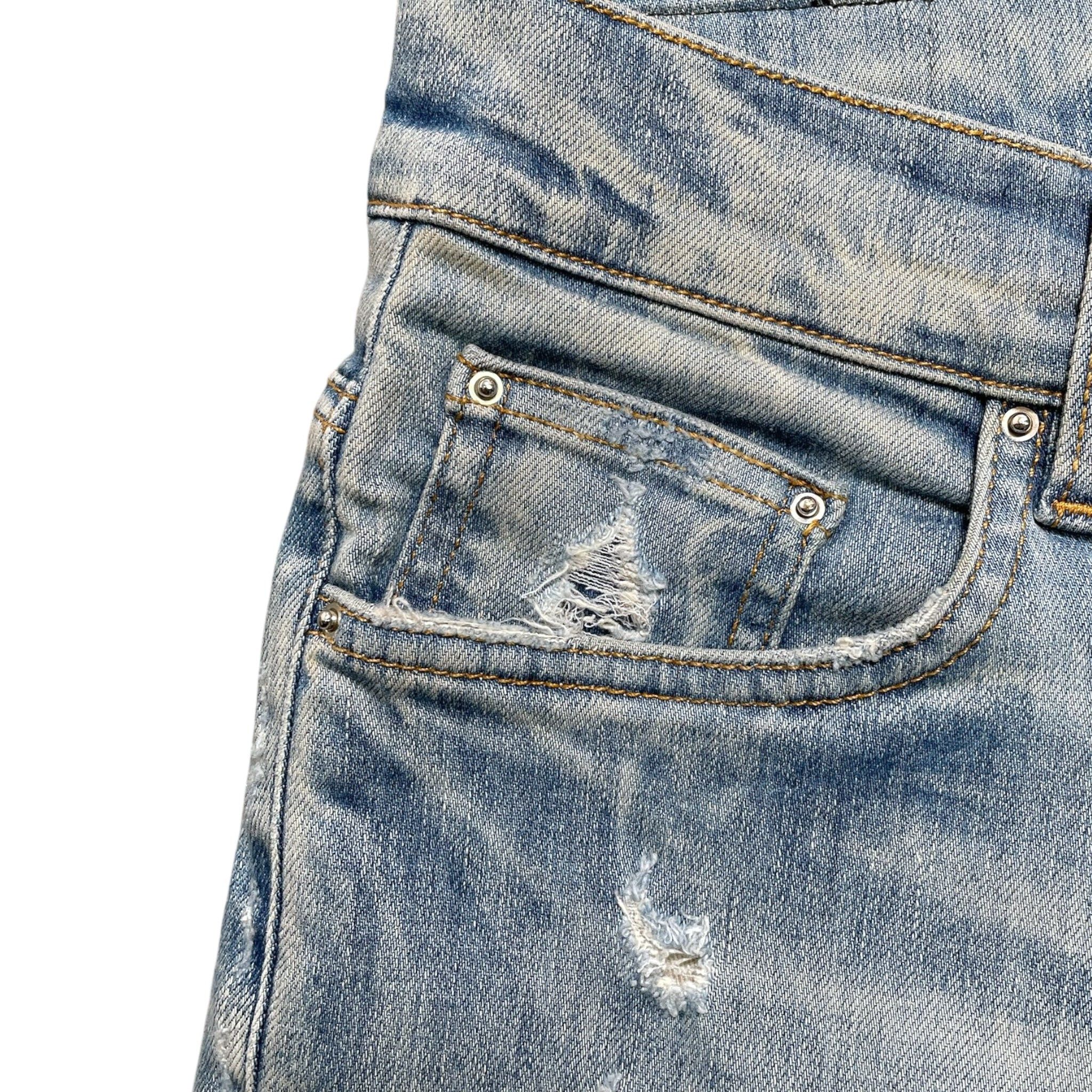 Amiri Amiri Stack Jeans Clay Indigo Size US 32 / EU 48 - 3 Thumbnail