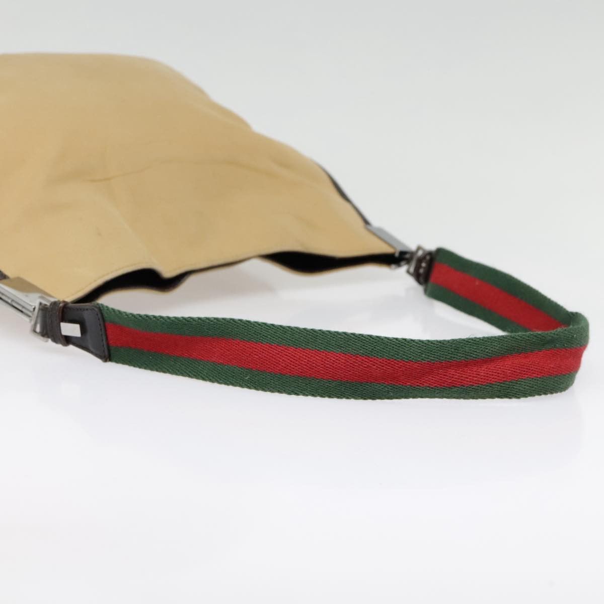 Gucci Beige Canvas Shoulder Bag (Pre-Owned) Size ONE SIZE - 16 Thumbnail