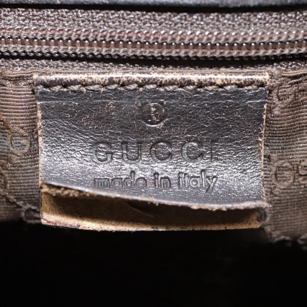 Gucci Beige Canvas Shoulder Bag (Pre-Owned) Size ONE SIZE - 12 Thumbnail