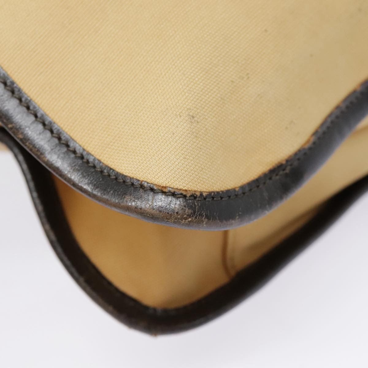 Gucci Beige Canvas Shoulder Bag (Pre-Owned) Size ONE SIZE - 8 Thumbnail