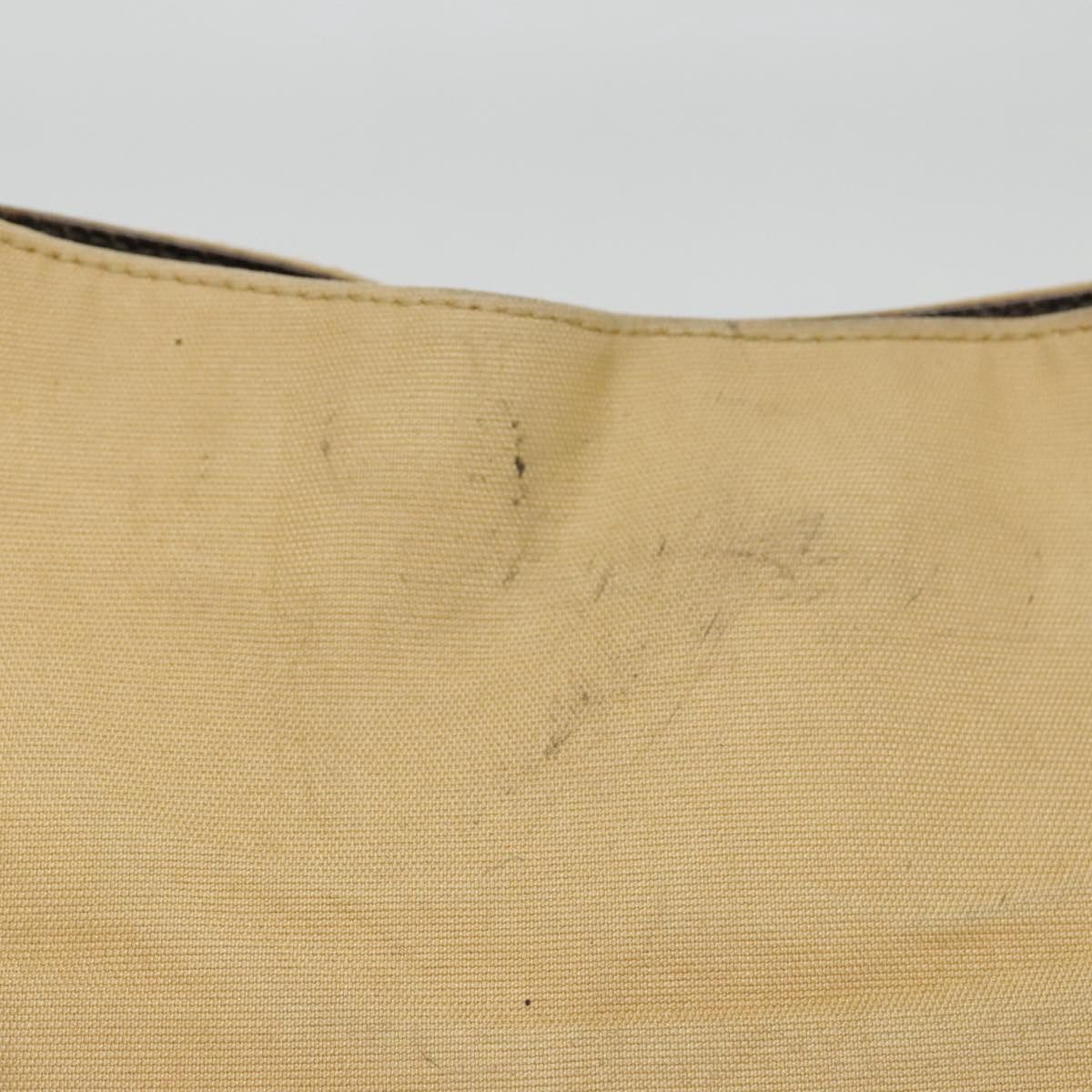 Gucci Beige Canvas Shoulder Bag (Pre-Owned) Size ONE SIZE - 14 Thumbnail