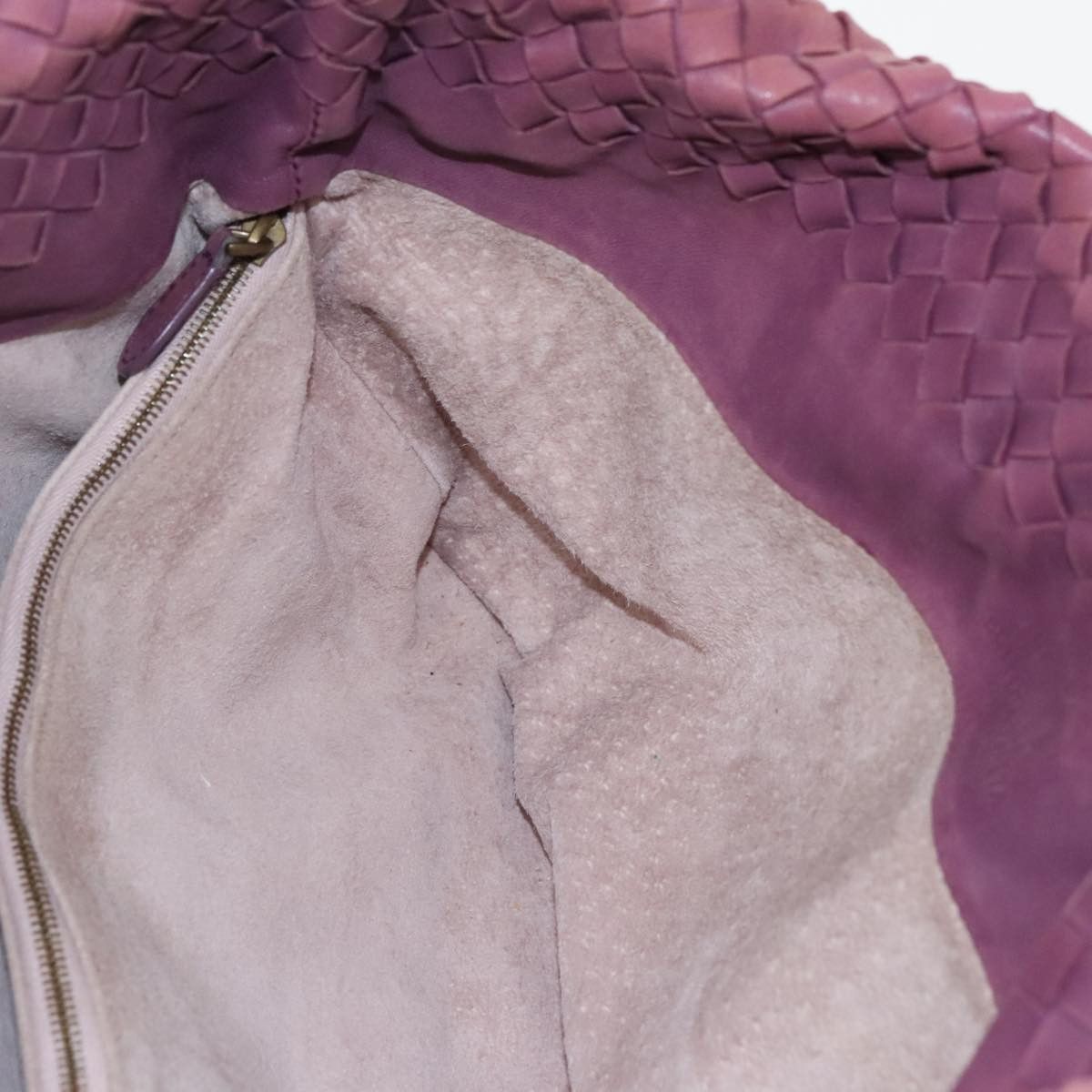 Bottega Veneta Intrecciato Purple Leather Tote Bag (Pre-Owned) Size ONE SIZE - 20 Thumbnail