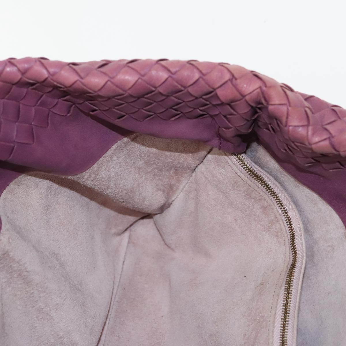 Bottega Veneta Intrecciato Purple Leather Tote Bag (Pre-Owned) Size ONE SIZE - 19 Thumbnail