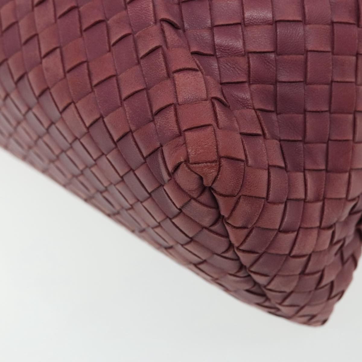 Bottega Veneta Intrecciato Purple Leather Tote Bag (Pre-Owned) Size ONE SIZE - 8 Thumbnail