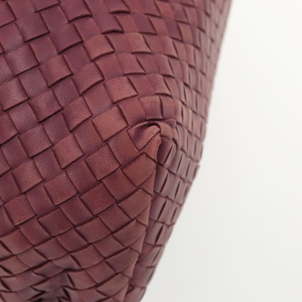 Bottega Veneta Intrecciato Purple Leather Tote Bag (Pre-Owned) Size ONE SIZE - 7 Thumbnail