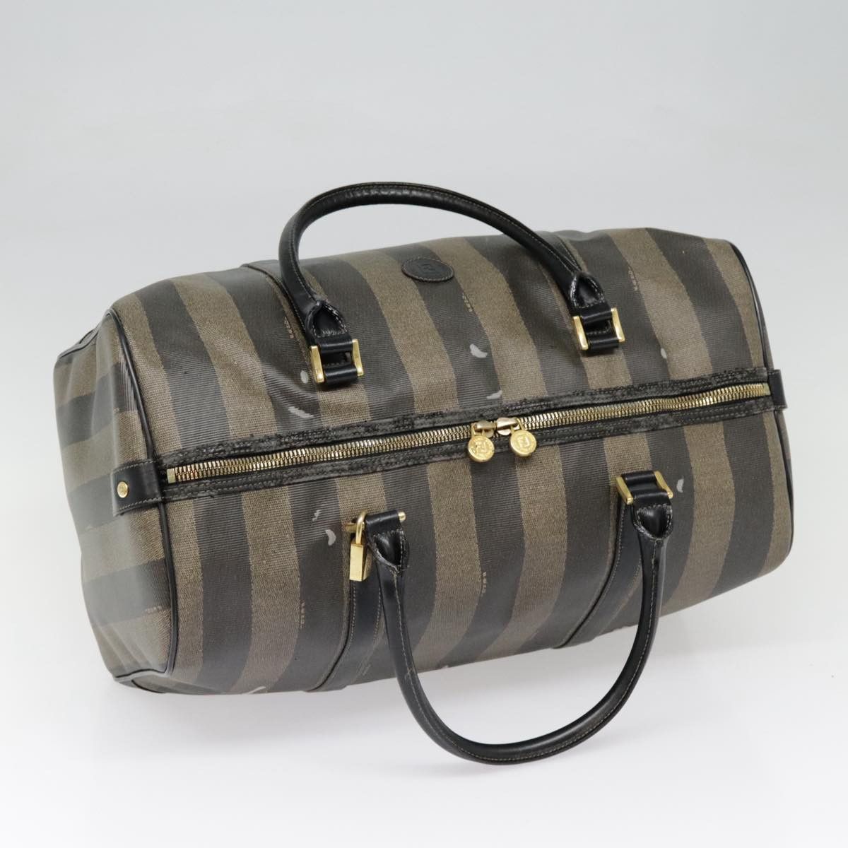 Fendi Pecan Brown Canvas Travel Bag (Pre-Owned) Size ONE SIZE - 11 Thumbnail