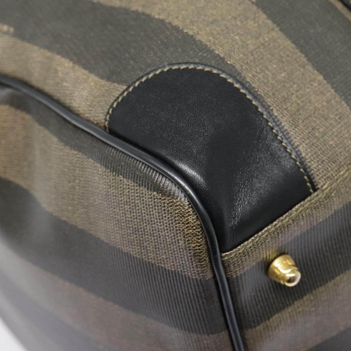 Fendi Pecan Brown Canvas Travel Bag (Pre-Owned) Size ONE SIZE - 6 Thumbnail
