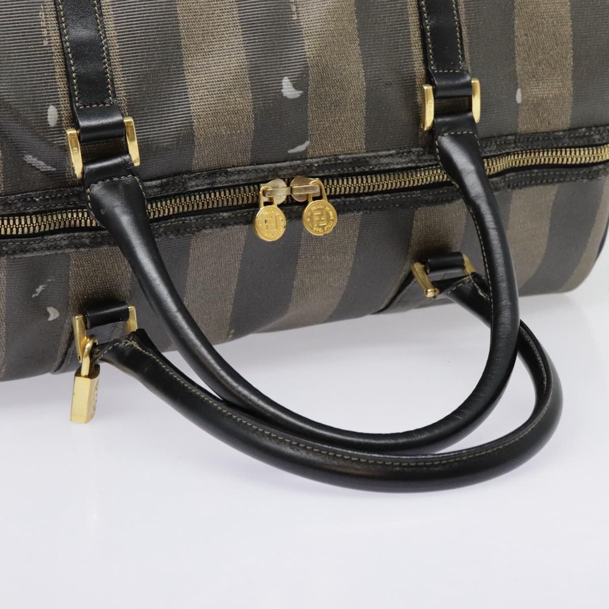 Fendi Pecan Brown Canvas Travel Bag (Pre-Owned) Size ONE SIZE - 5 Thumbnail