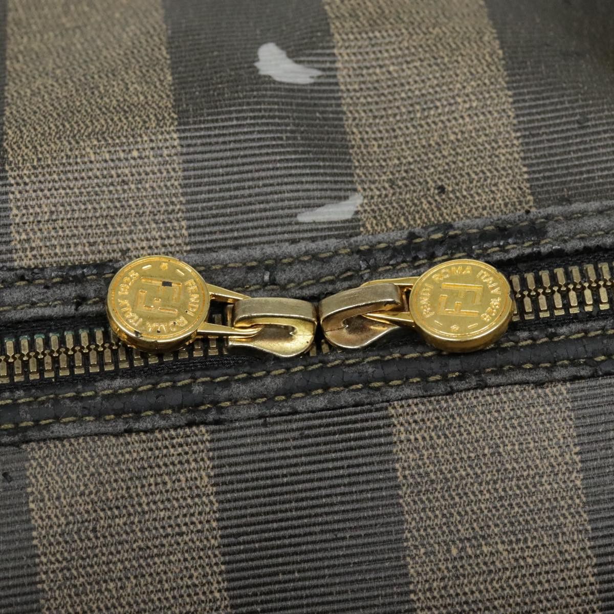 Fendi Pecan Brown Canvas Travel Bag (Pre-Owned) Size ONE SIZE - 10 Thumbnail