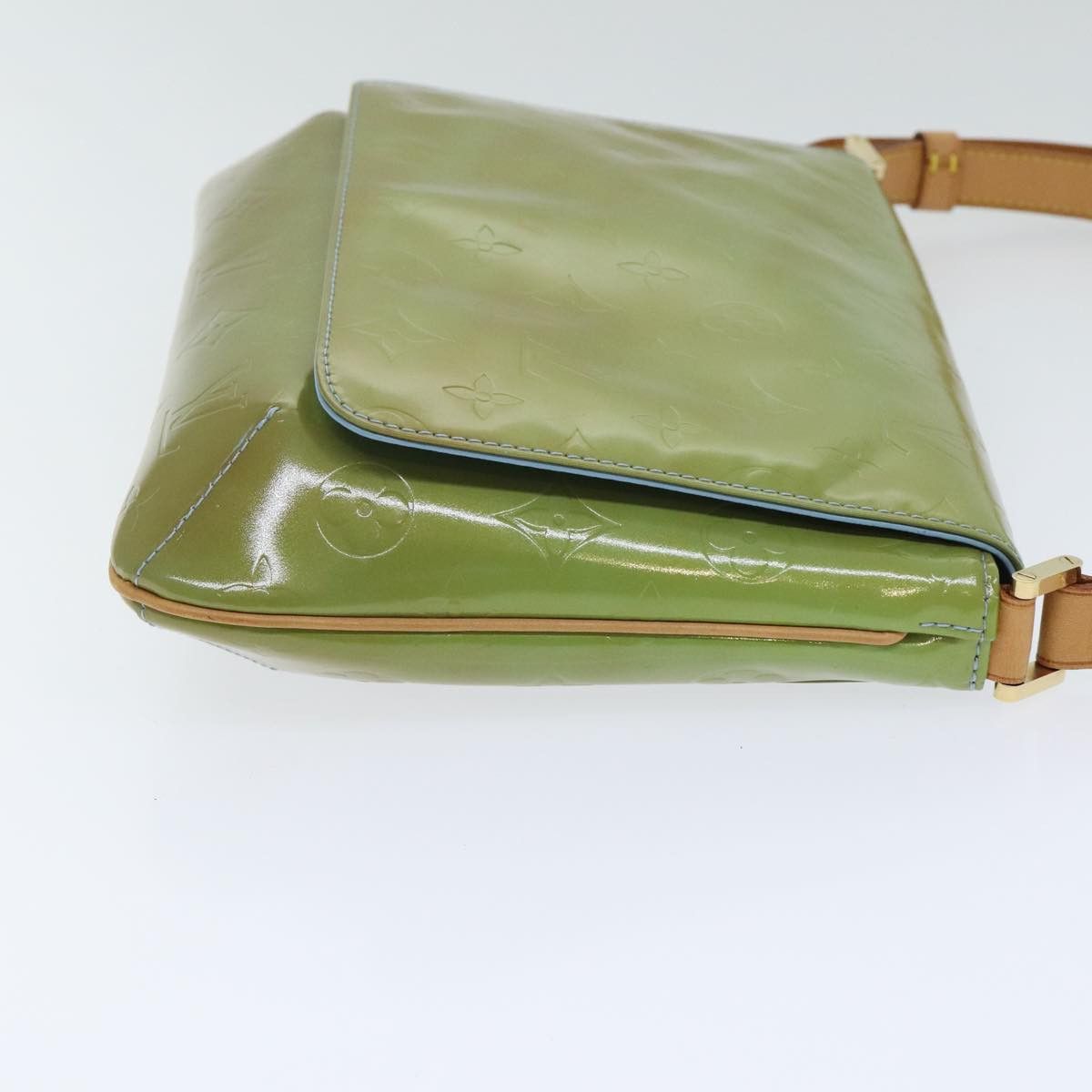 Louis Vuitton Thompson Street Green Patent Leather Shoulder Bag Size ONE SIZE - 13 Thumbnail
