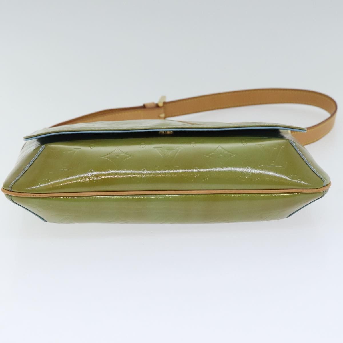 Louis Vuitton Thompson Street Green Patent Leather Shoulder Bag Size ONE SIZE - 5 Thumbnail