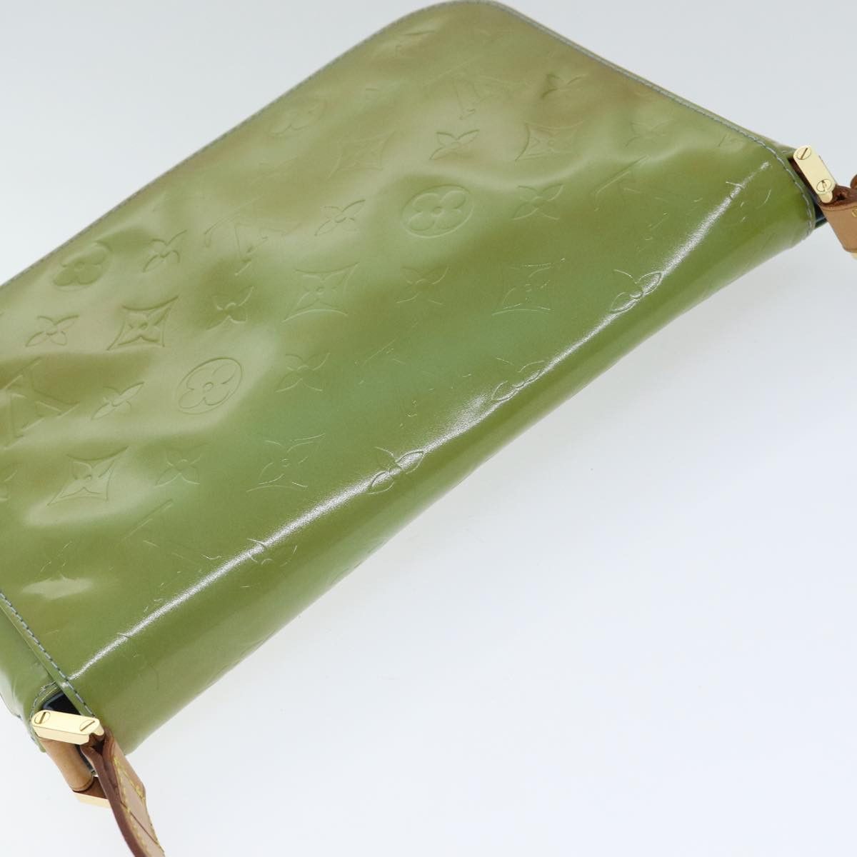 Louis Vuitton Thompson Street Green Patent Leather Shoulder Bag Size ONE SIZE - 14 Thumbnail