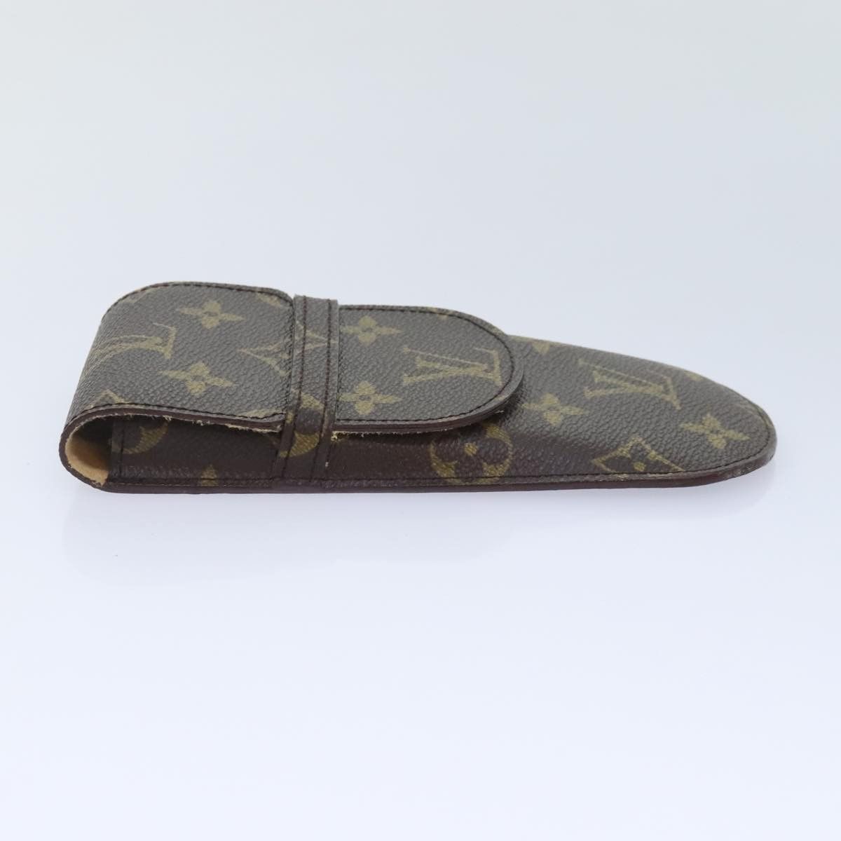 Louis Vuitton Glasses Case Brown Canvas Wallet (Pre-Owned) Size ONE SIZE - 3 Thumbnail