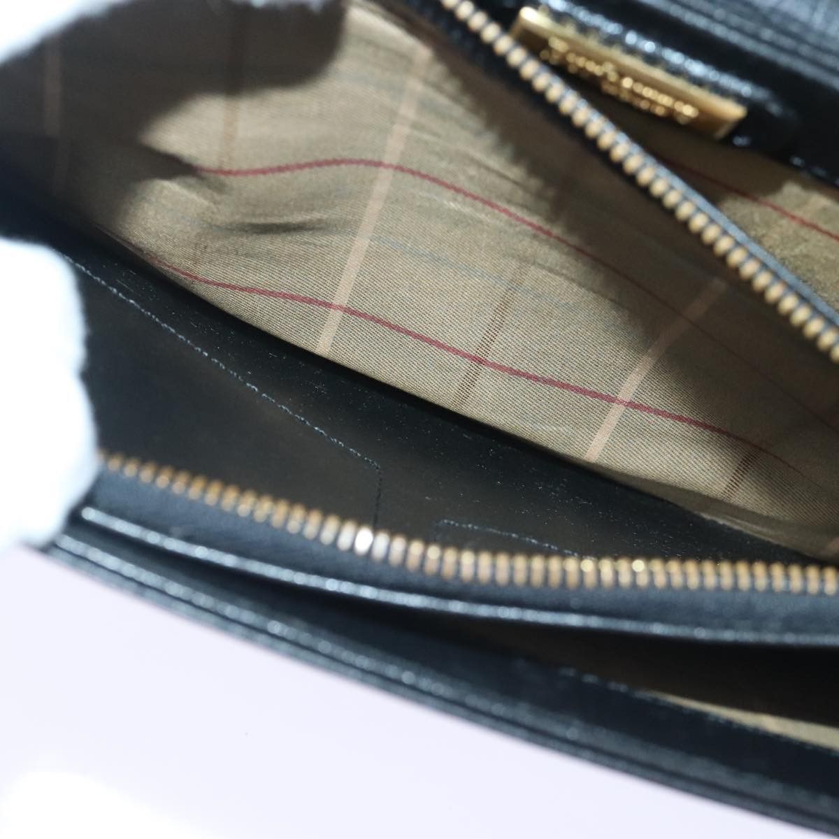 Burberry Black Leather Clutch Bag (Pre-Owned) Size ONE SIZE - 20 Thumbnail