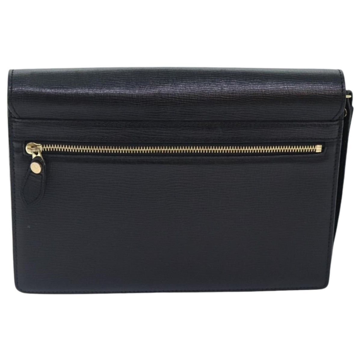 Burberry Black Leather Clutch Bag (Pre-Owned) Size ONE SIZE - 2 Thumbnail