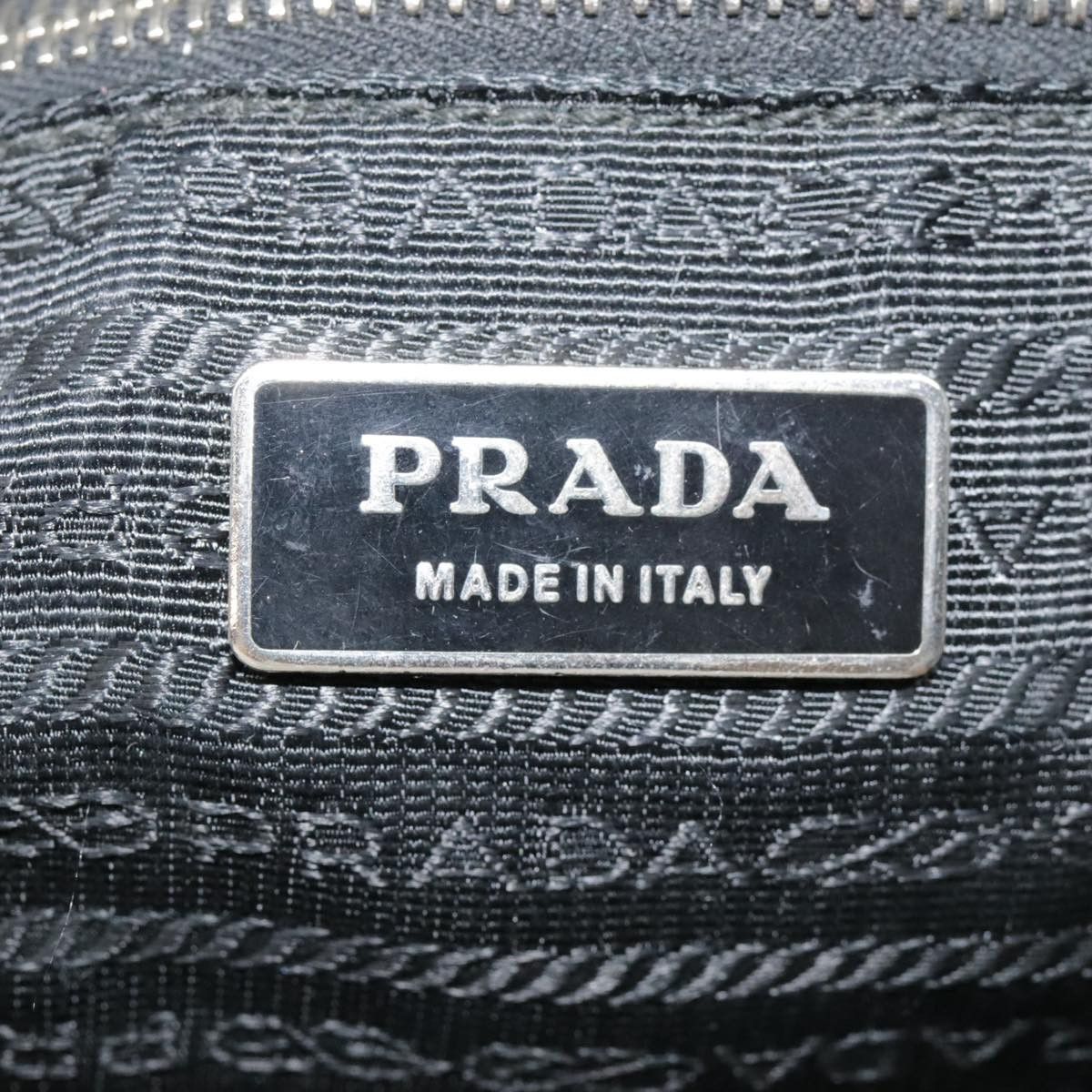 Prada Re-Nylon Black Synthetic Handbag (Pre-Owned) Size ONE SIZE - 9 Thumbnail
