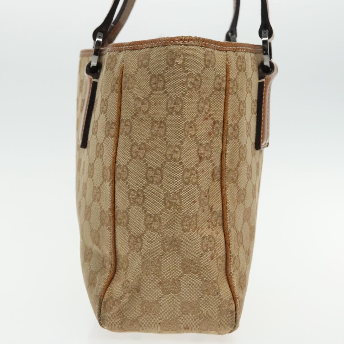 Gucci -- Brown Canvas Handbag (Pre-Owned) Size ONE SIZE - 14 Thumbnail