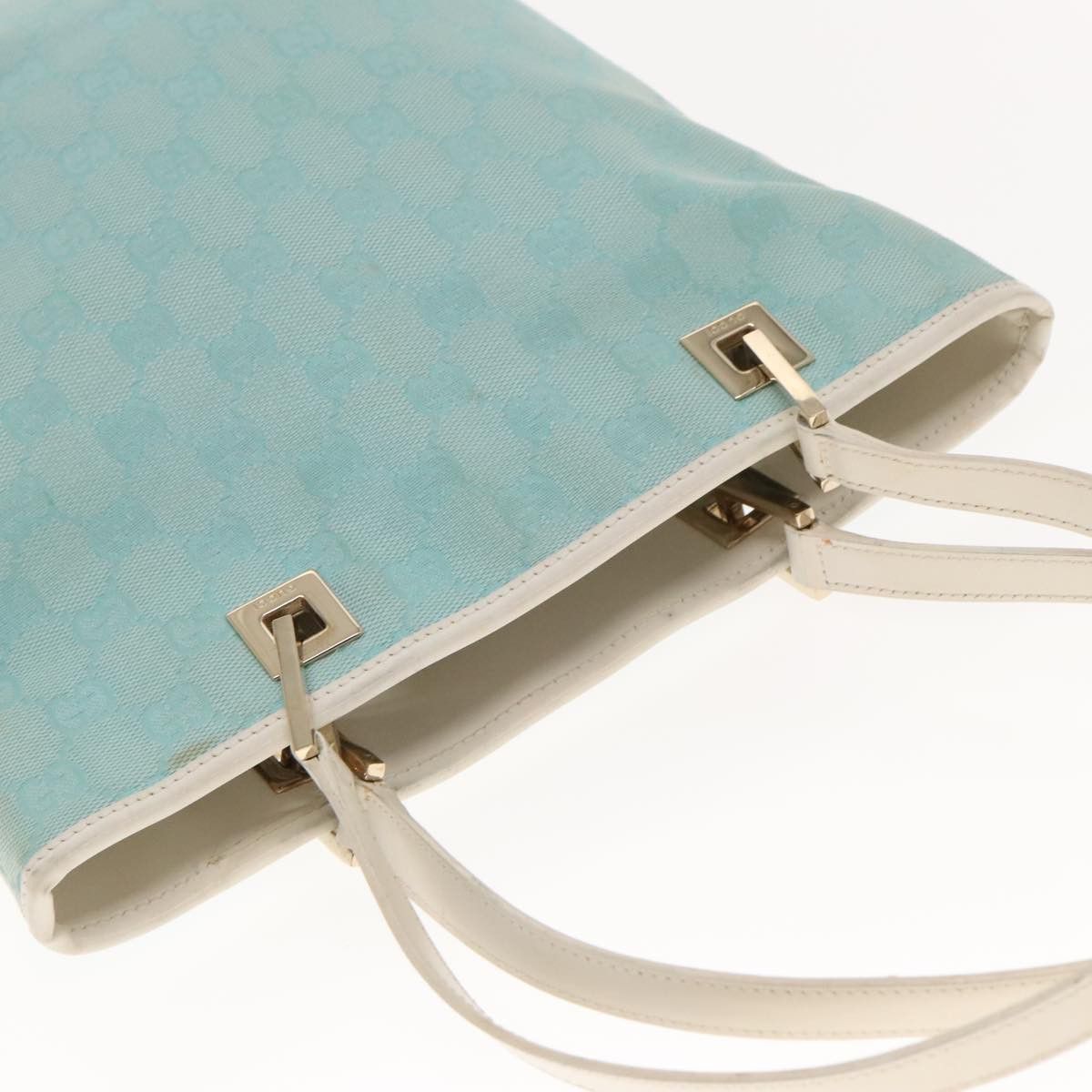 Gucci Blue Canvas Tote Bag (Pre-Owned) Size ONE SIZE - 16 Thumbnail