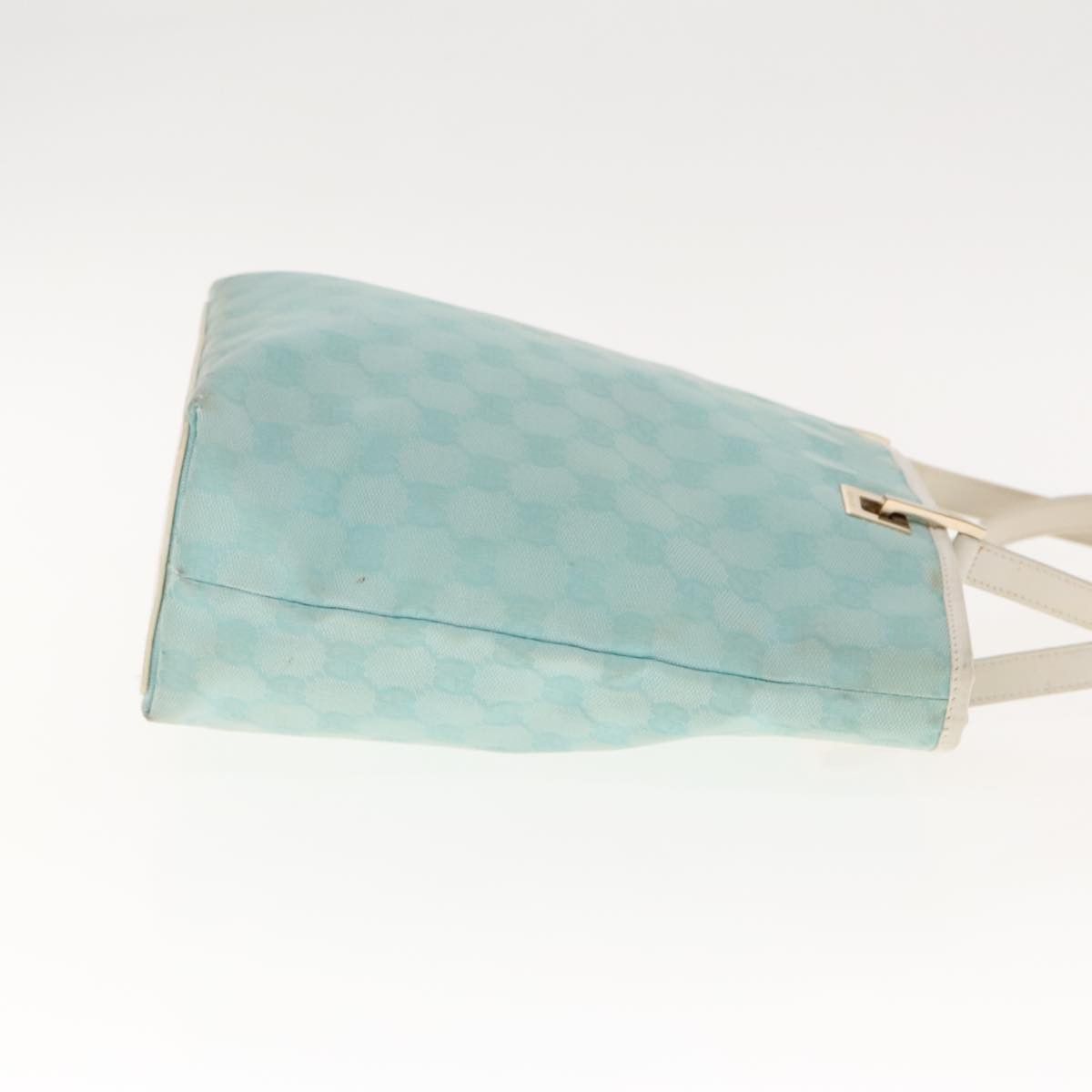 Gucci Blue Canvas Tote Bag (Pre-Owned) Size ONE SIZE - 3 Thumbnail